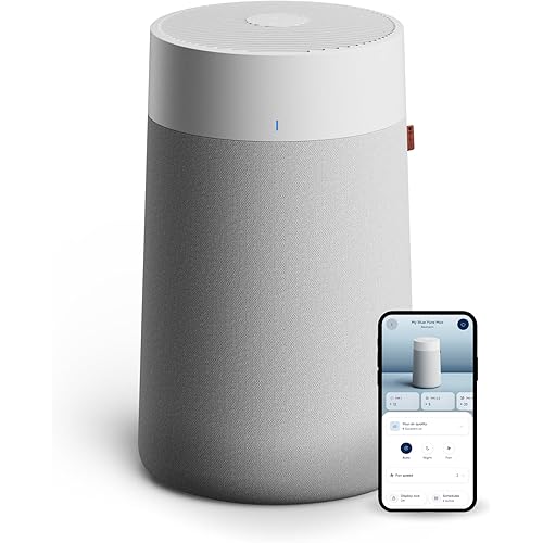 BLUEAIR Air Purifiers for Medium Rooms, Bedroom, Kitchen, Cleans 1,858 sqft in one hour, HEPASilent Smart Air Cleaner for Home, Pets, Allergies, Virus, Dust, Mold, Smoke - Blue Pure 311i Max