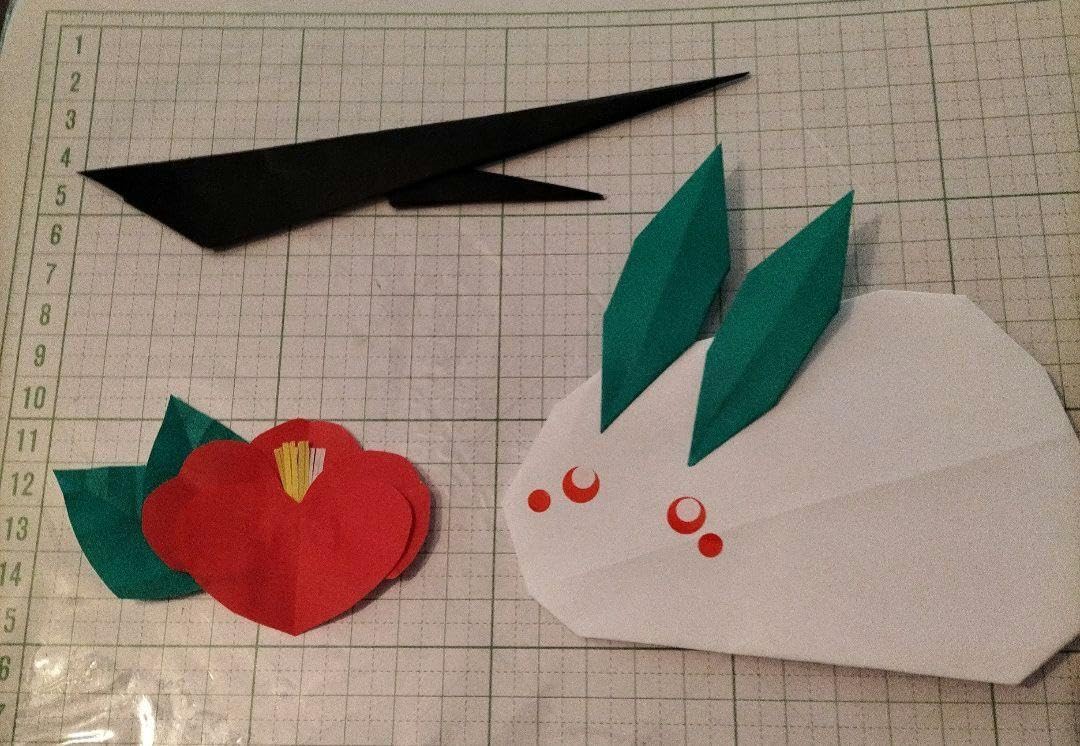 折り紙　切り紙　創作つばき　雪うさぎ　　南天　冬壁面　ご確認ページ Amazon.co.jp: 折り紙 切り紙 創作つばき 雪うさぎ 南天 冬壁面