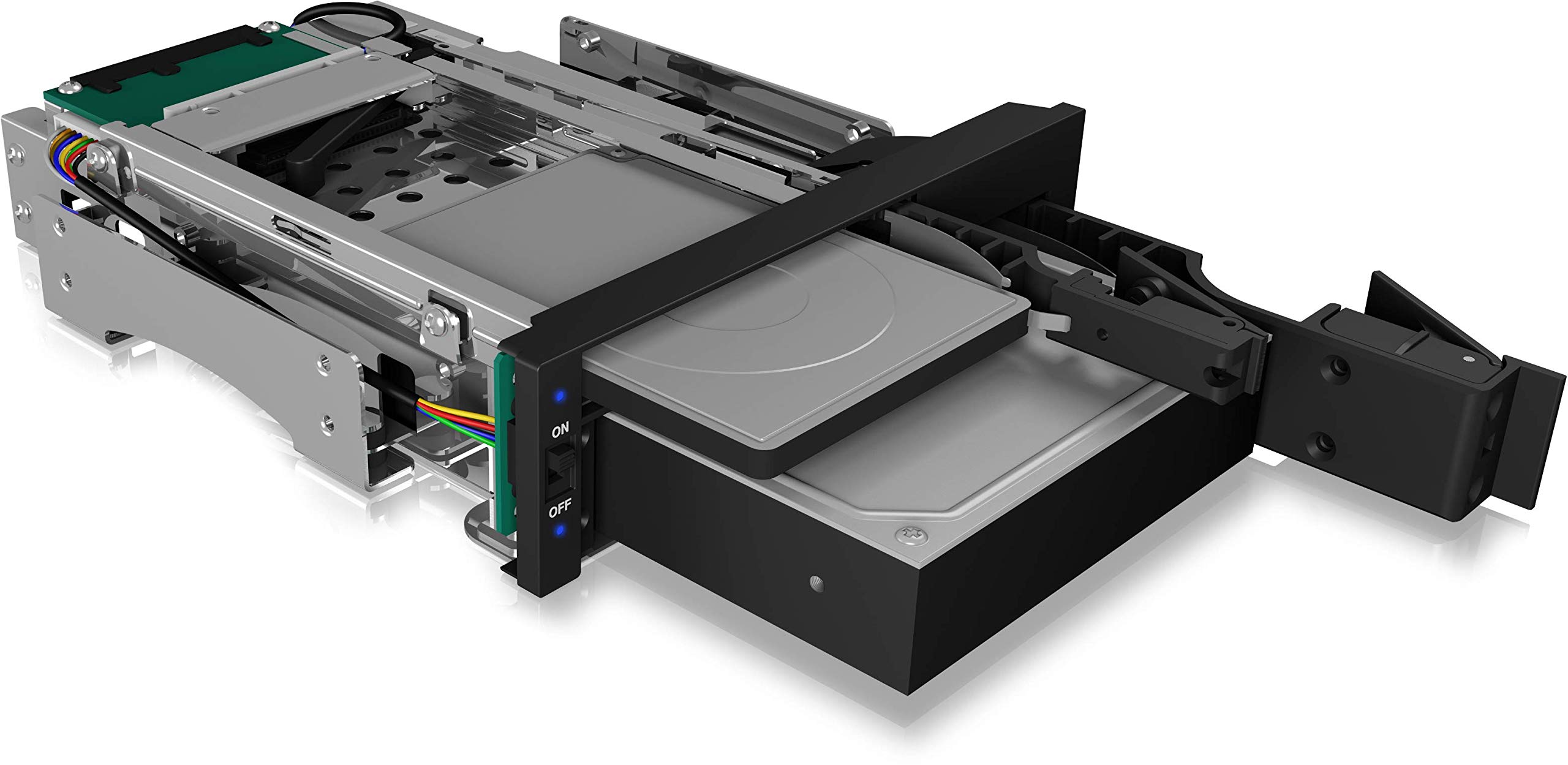 Rek voor mobiele harde schijven, beschermingsbehuizing voor harde schijf voor 2,5/3,5 SATA1/2/3 harde schijf/Solid State SSD, optische schijfverwijderingsdoos voor XP/Vista/OS X 10/Linux Rek voor mobiele harde schijven, beschermingsbehuizing voor harde schijf voor 2,5/3,5 SATA1/2/3 harde schijf/Solid State SSD, optische schijfverwijderingsdoos voor XP/Vista/OS X 10/Linux