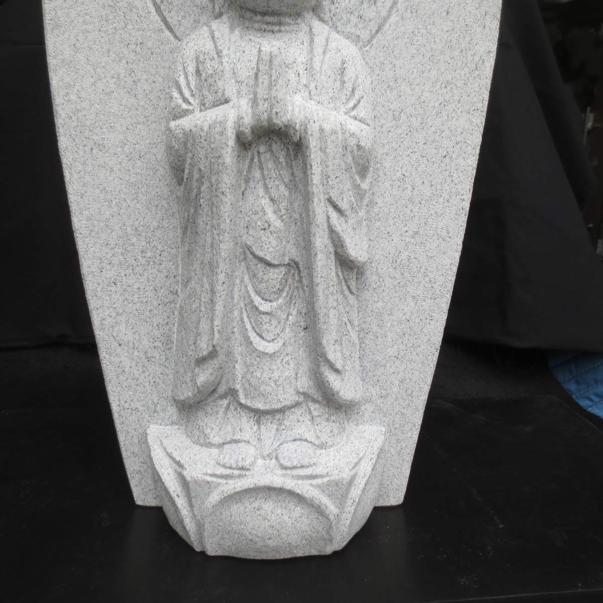 石仏、お地蔵さん、船形 Amazon.co.jp: サンソー 舟形地蔵 御影石 お地蔵さん H47cm W25cm
