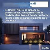 Shelly 1 Mini Gen 3 | 4 Pack | WiFi and Bluetooth Smart Switch 1 Channel 8A | Home | Compatible with Alexa and Google Home | iOS/Android App | Dry Contacts - 6