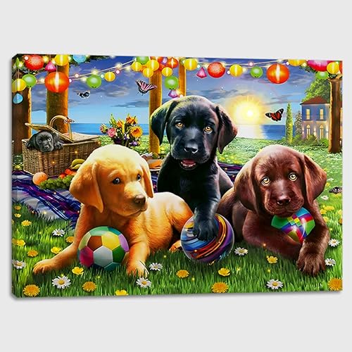 Miniatura 15 de alottagifts Cardinals Birdhouse - Lienzo decorativo iluminado para pared, 16 x 12 pulgadas con temporizador, diseño de lienzo LED para pared, obra