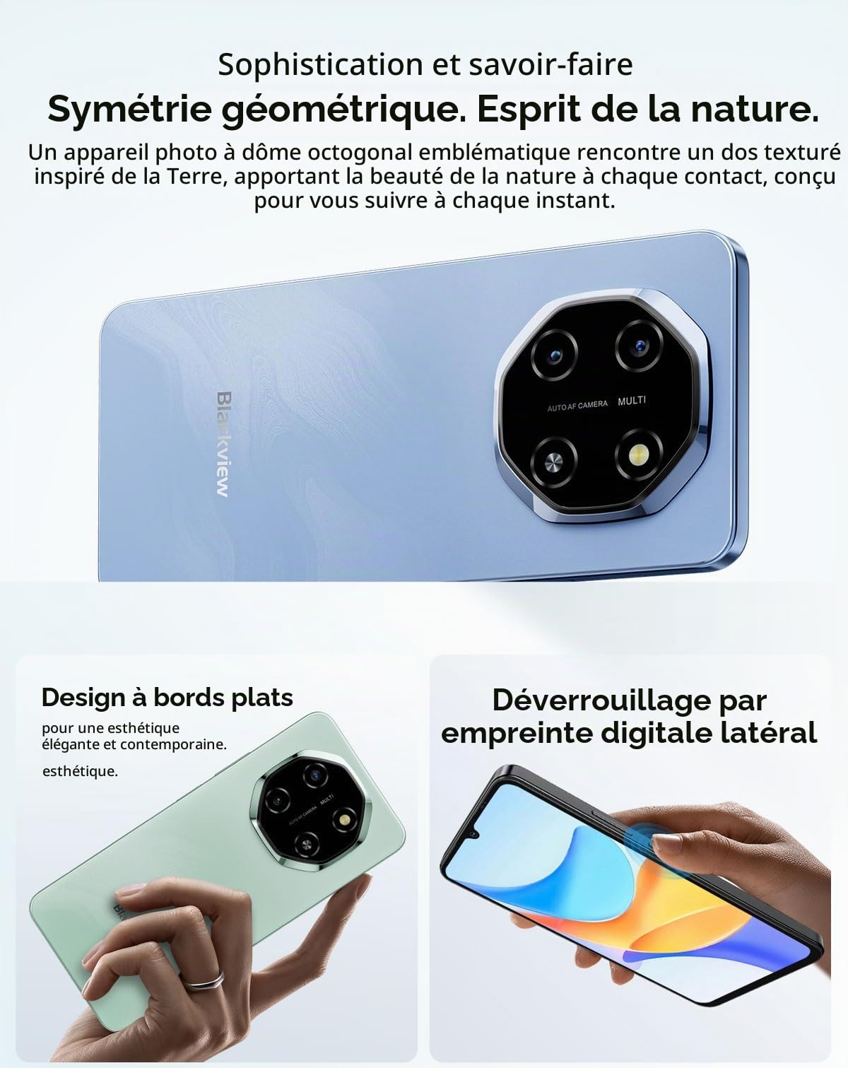 Blackview Shark 6 5G AI Smartphone, 12GB+128GB, 6.9