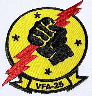 VA/VFA-25 Fist of The Fleet Patch â€“ Hook and Loop, 4