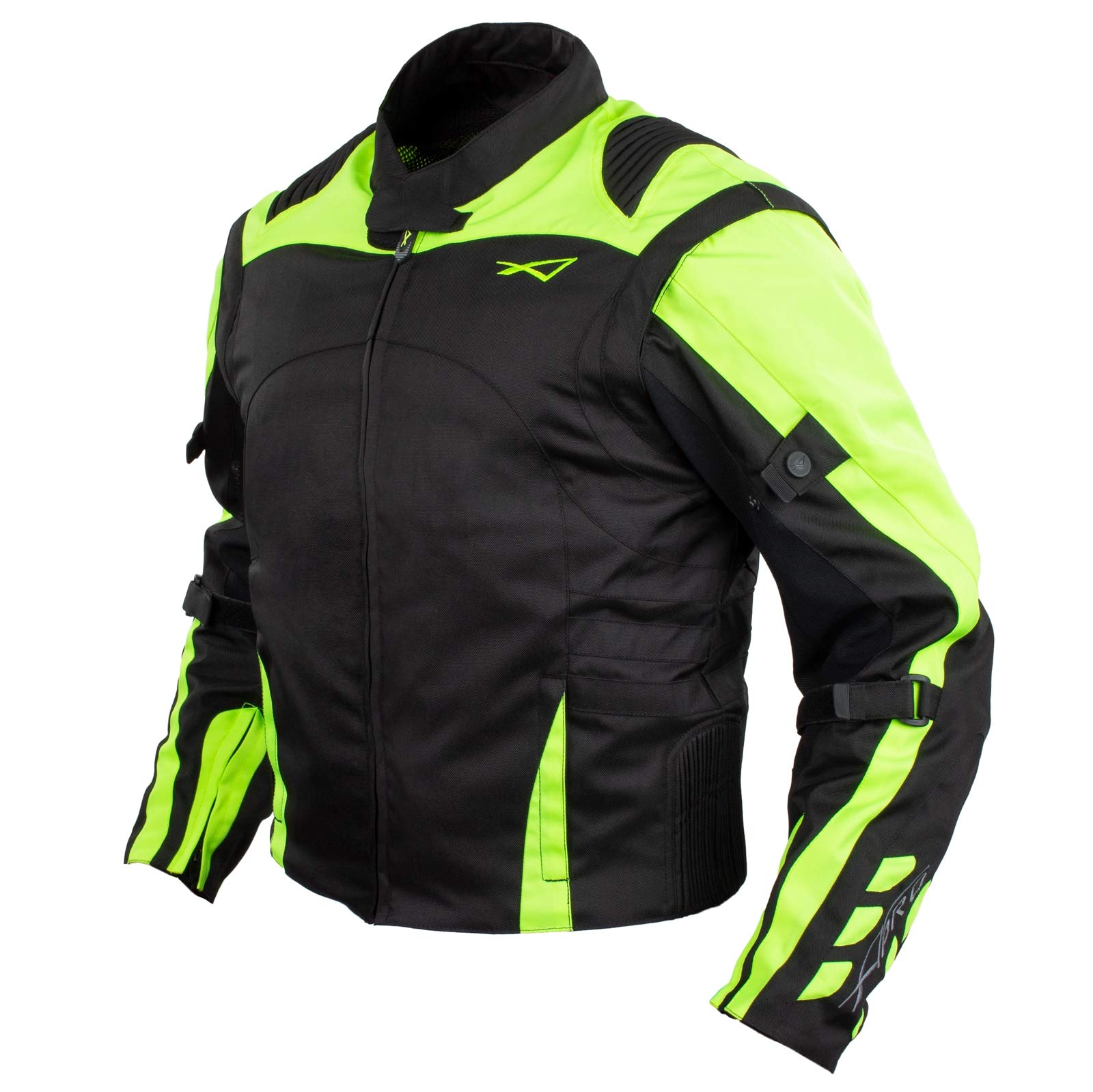 Giacca Moto Tessuto Cordura Manica Staccabile Racing Sport Touring Scooter