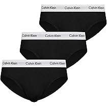Calvin Klein Uomo Slip Hipster Confezione da 3 Intimo, Nero (Black), S