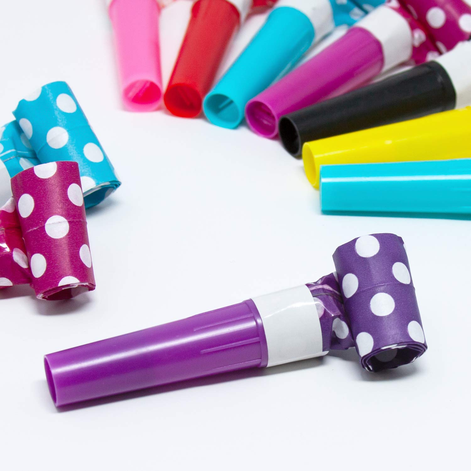 20 Stück Partytröten - Lustige Tröten Für Kindergeburtstag, Hochzeit & Feiern