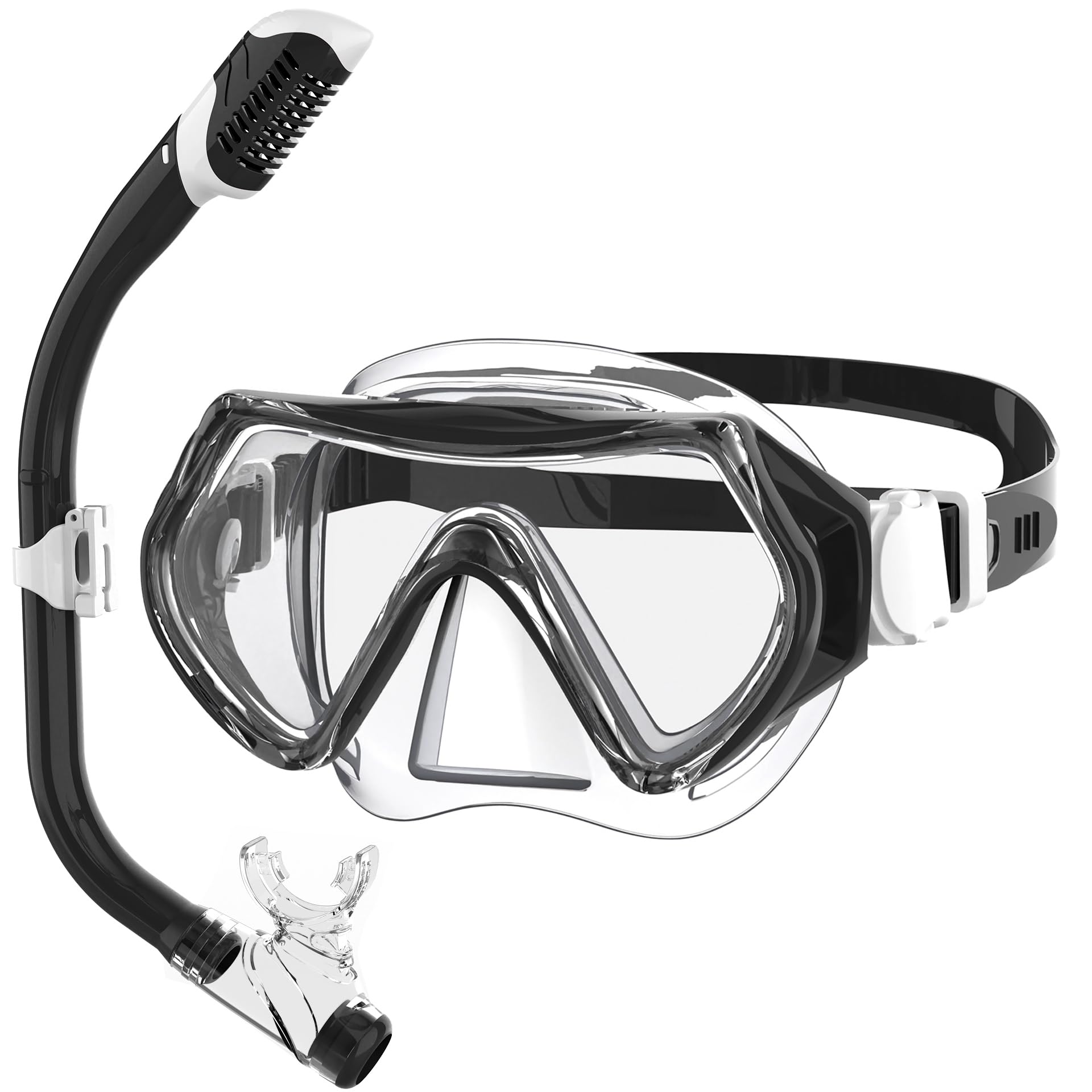 Findway Taucherbrille Kinder,Schwimmbrille Kinder Schnorchelmaske für Jungen Mädchen Jugendliche,Tauchmaske mit Nasenabdeckung 180°Panorama HD Anti Nebel Anti-Leck Taucherbrille für Kinder 4-16 Jahre