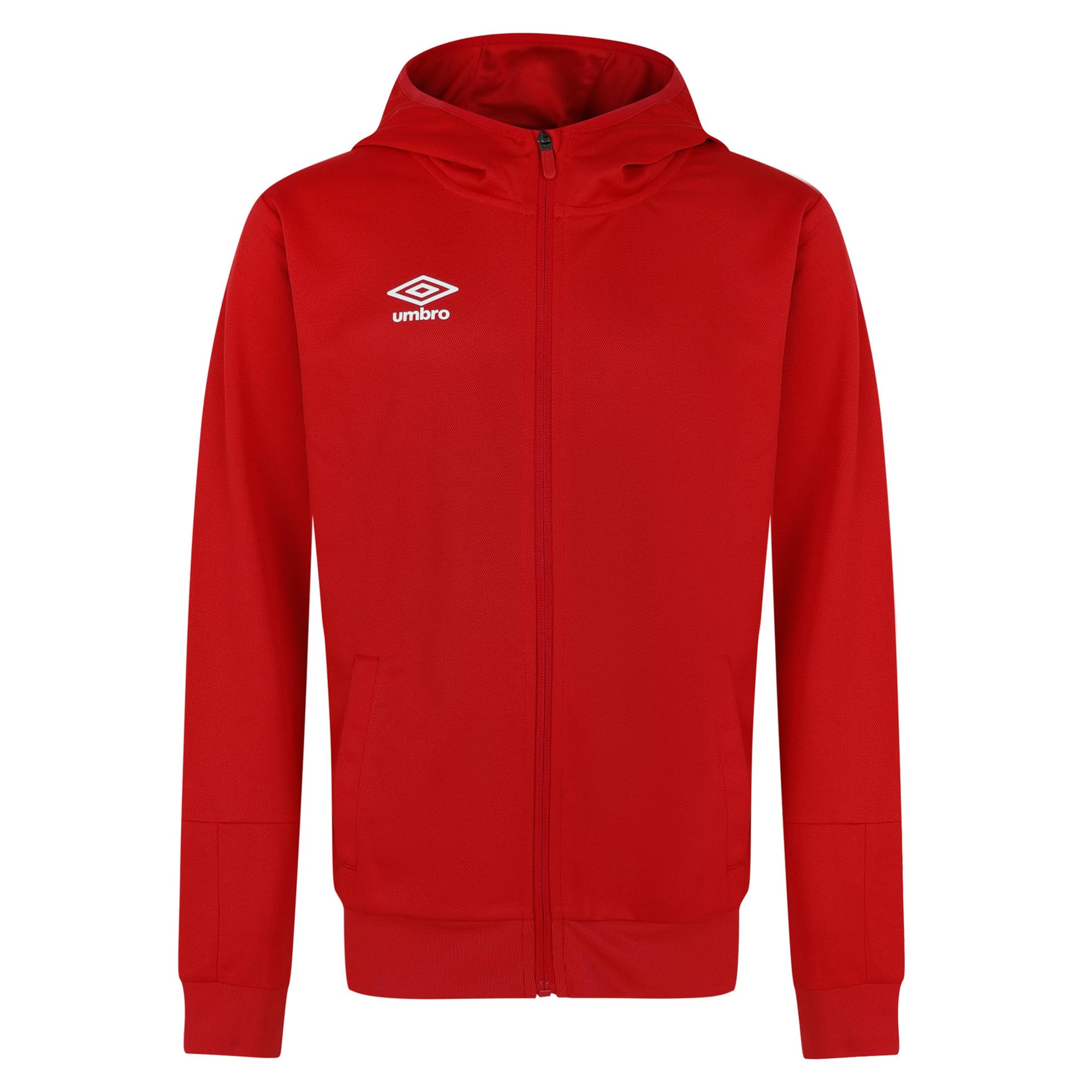 Umbro - Total Training Kapuzenpullover für Kinder (140) (Zinnoberrot/Schwarz)