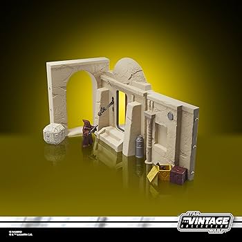 Star Wars Mos Eisley Kenner フィギュアなし Amazon.com: STAR WARS The Vintage Collection Streets of Mos