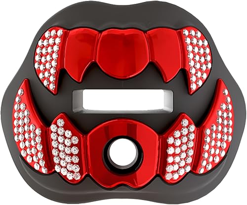 LeCool Protector bucal de fútbol con correa conectada, 3D Beast Chrome, protector bucal para adultos y jóvenes, pieza para deportes para máximo disponible en Yaxa Peru