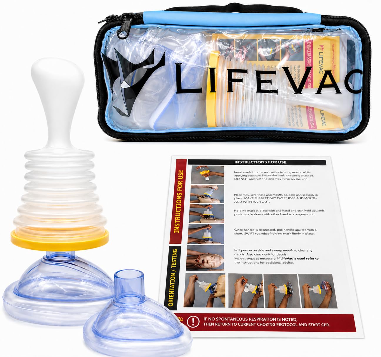 衛生医療用品・救急用品 LIFEVAC  KIT LifeVac Travel Kit – LifeVac Canada – Choking First Aid Device