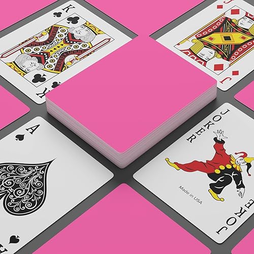 Miniatura 2 de Brian Bula Cartas de juego rosadas Cool Pink Poker Cards