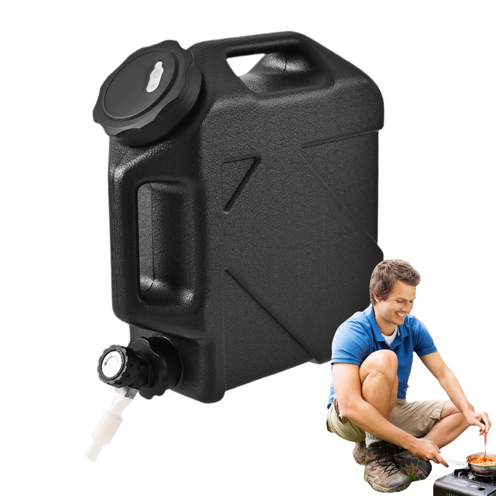 Garrafa De Agua Con Grifo 10 Litros Portátil Sin Fugas