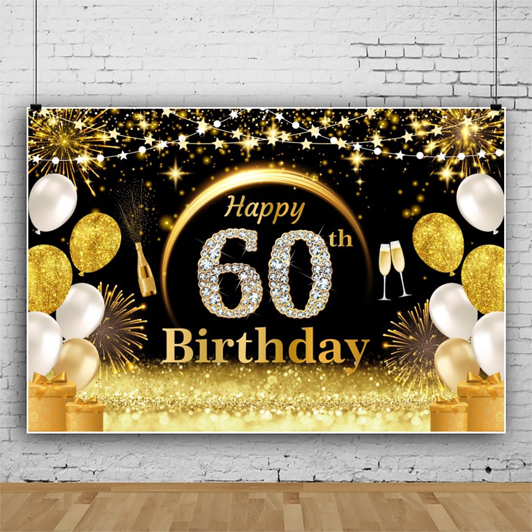 Runder Hintergrund 2,2m Für 60. Geburtstag – Königsblau Mit Krone. Ideal Für Foto-Shootings & Partys