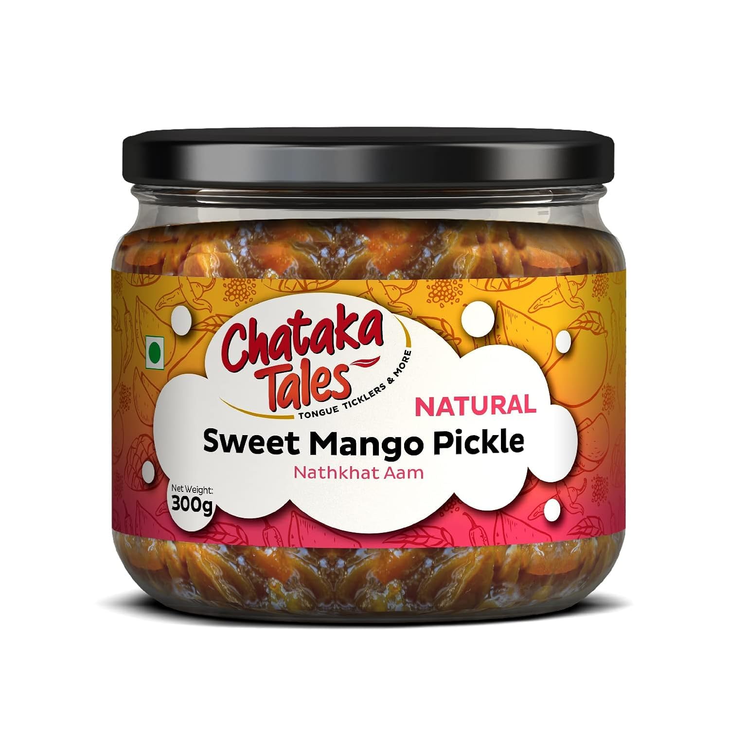Chataka Tales Natural Sweet Mango Pickle, 300 Grams