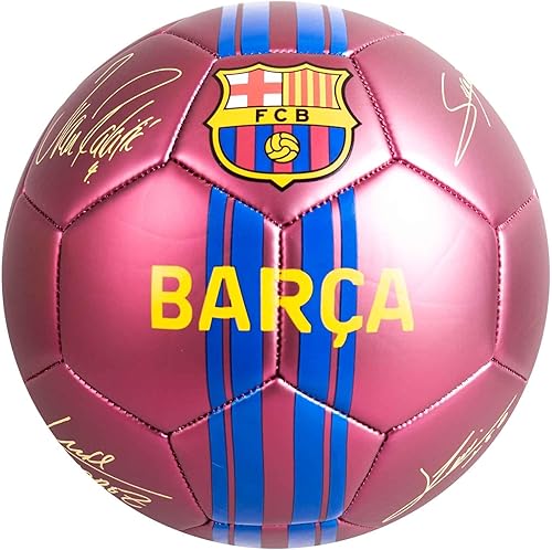 FC Barcelona Printed Signature Football