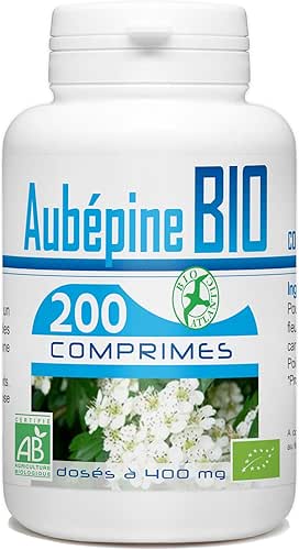 AUBEPINE BIO AB 200 comprimés dosés à 400 MG.