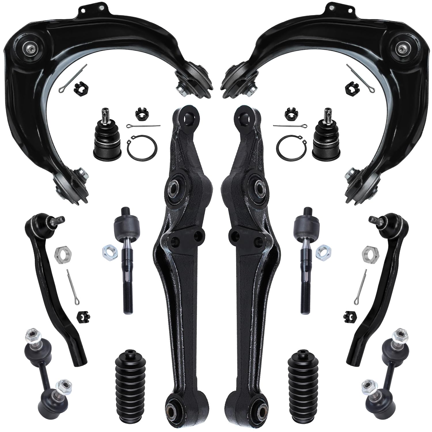 Detroit Axle - Front End 14pc Suspension Kit for 1998-2002 Honda Accord