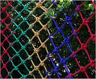 Protection Safety Net Rope Net Used to Protect Children, Protect Climbing Amusement Equipment, Braided Rope Material, Ceiling Decoration, Colored Nylon Rope Net, 5 Cm Grid, 4 Mm Rope(Size:1x3m)