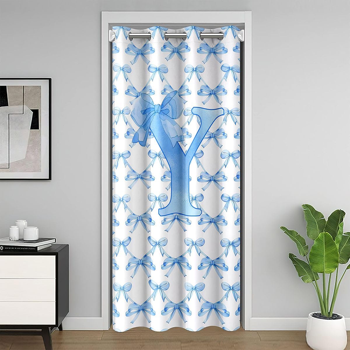 Rideaux draperies intérieurs occultants pour couper le froid des portes