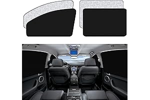 ZATOOTO Car Window Sun Shades - 4 Pack Magnetic Side Privacy Shades...
