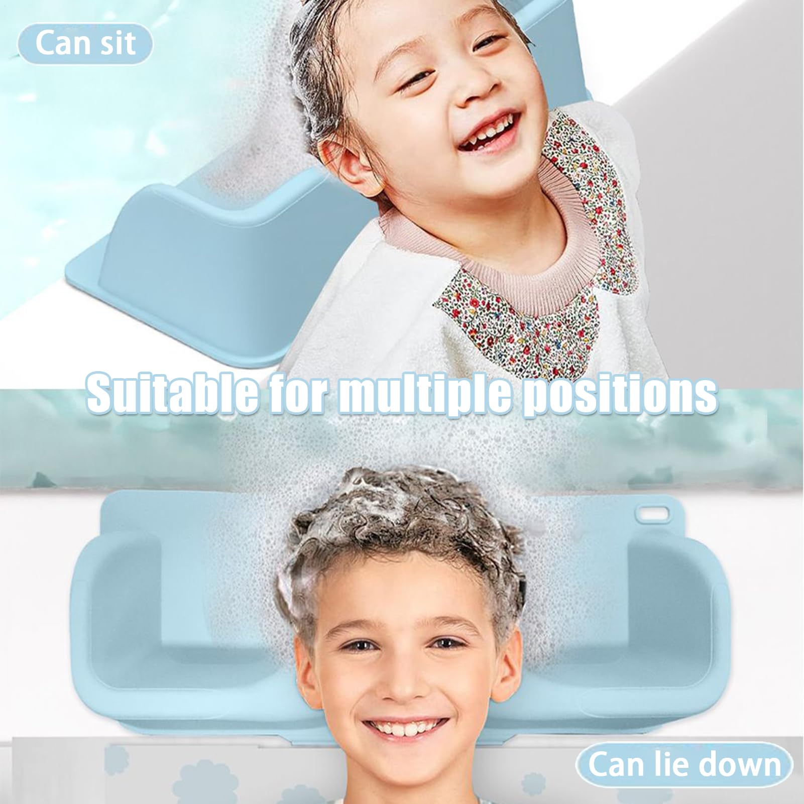 Tragbares Haarwaschbecken Ergonomisch, Mit Rutschhemmender Basis, | Haarwaschbecken Tragbar Friseur, Patienten, Senioren & Erwachsene, Kinder Und Säuglinge, Salon Und Barbershop