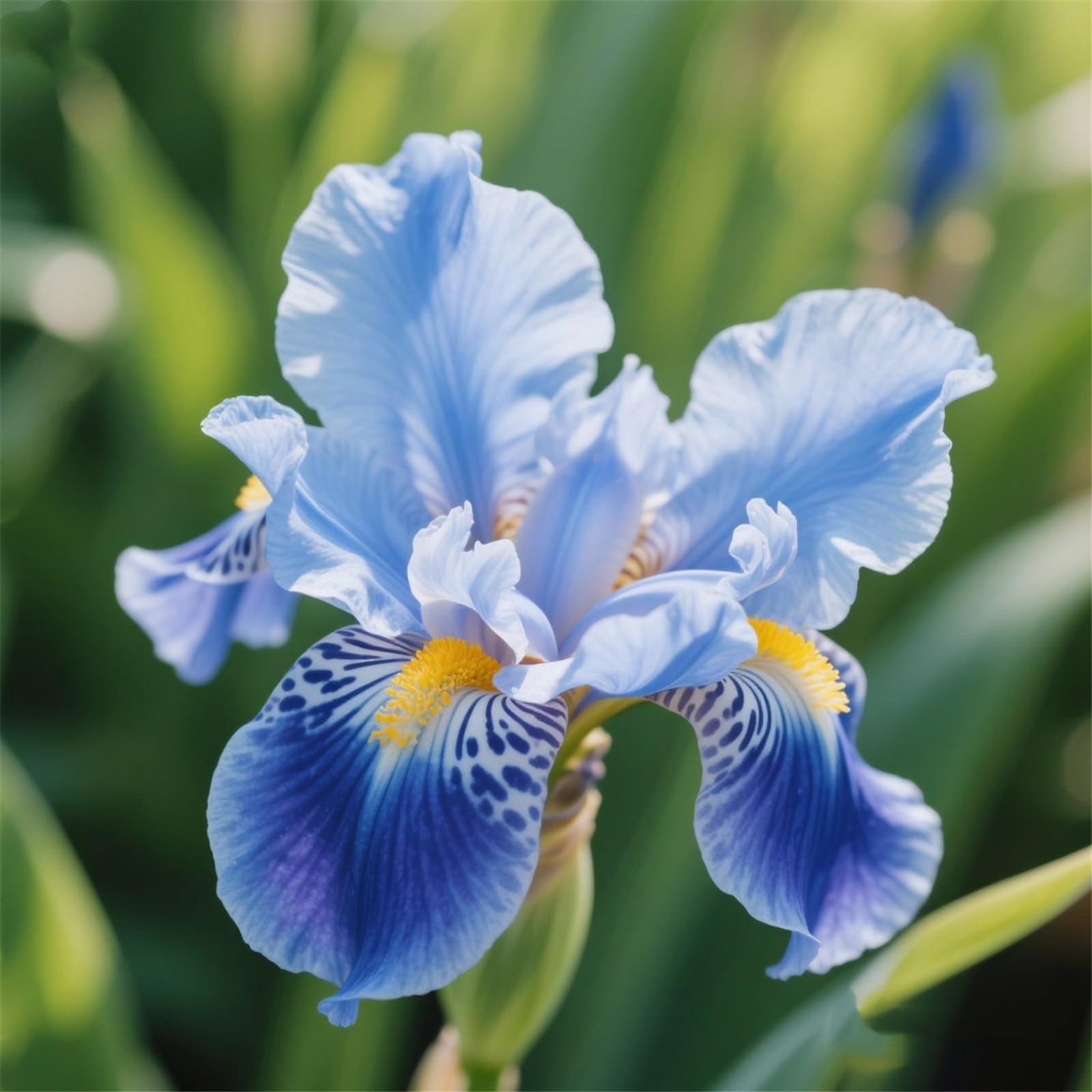 Perennial/Premium Iris Bulbs for Planting Now UK,Excellent Display,Rare/Mix Color iris Bulbs/Hardy/Resistant/Balcony/Low Maintenance-6bulbs-D