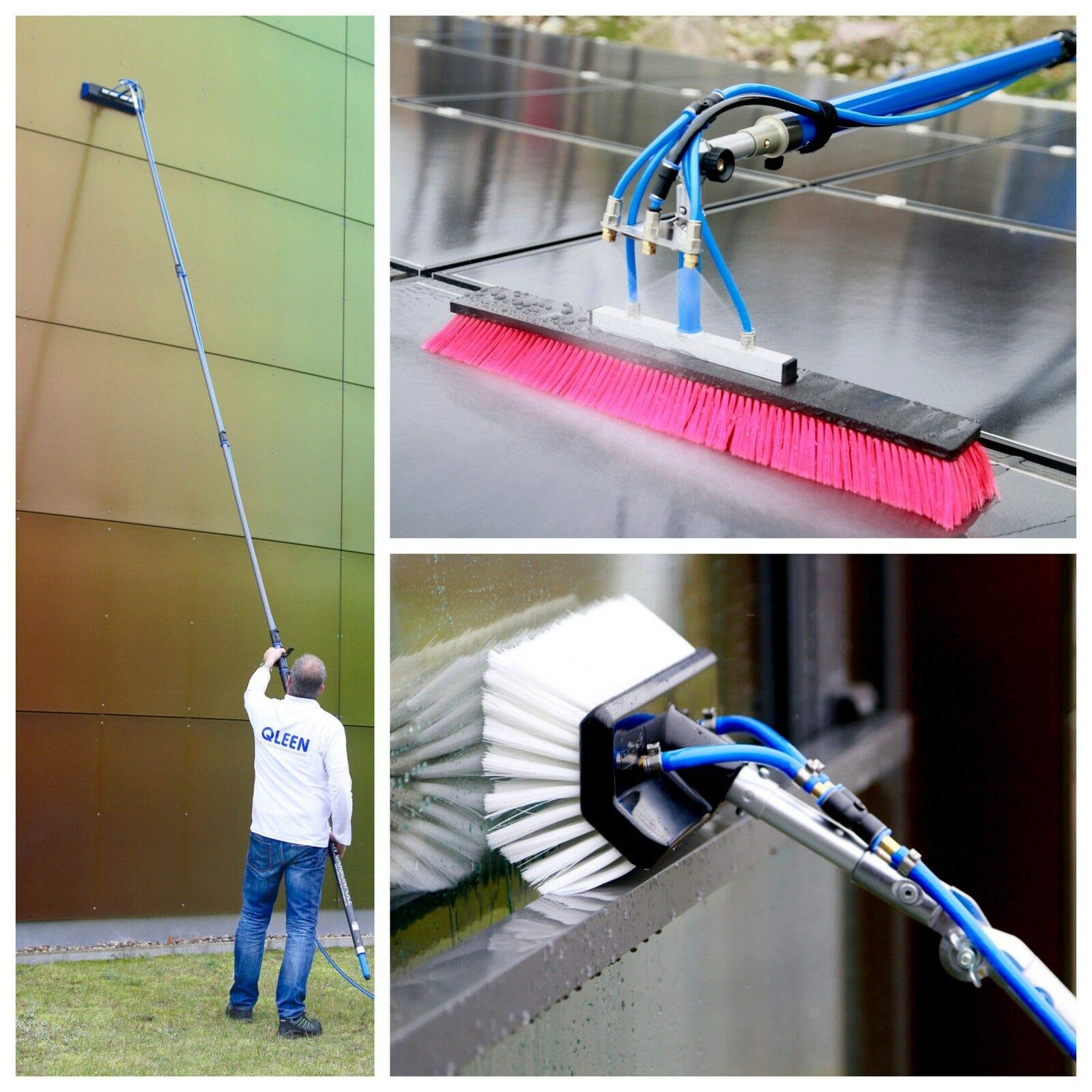71001 Fensterbürste 40 cm weiß Bürste Waschbürste zur Glasreinigung