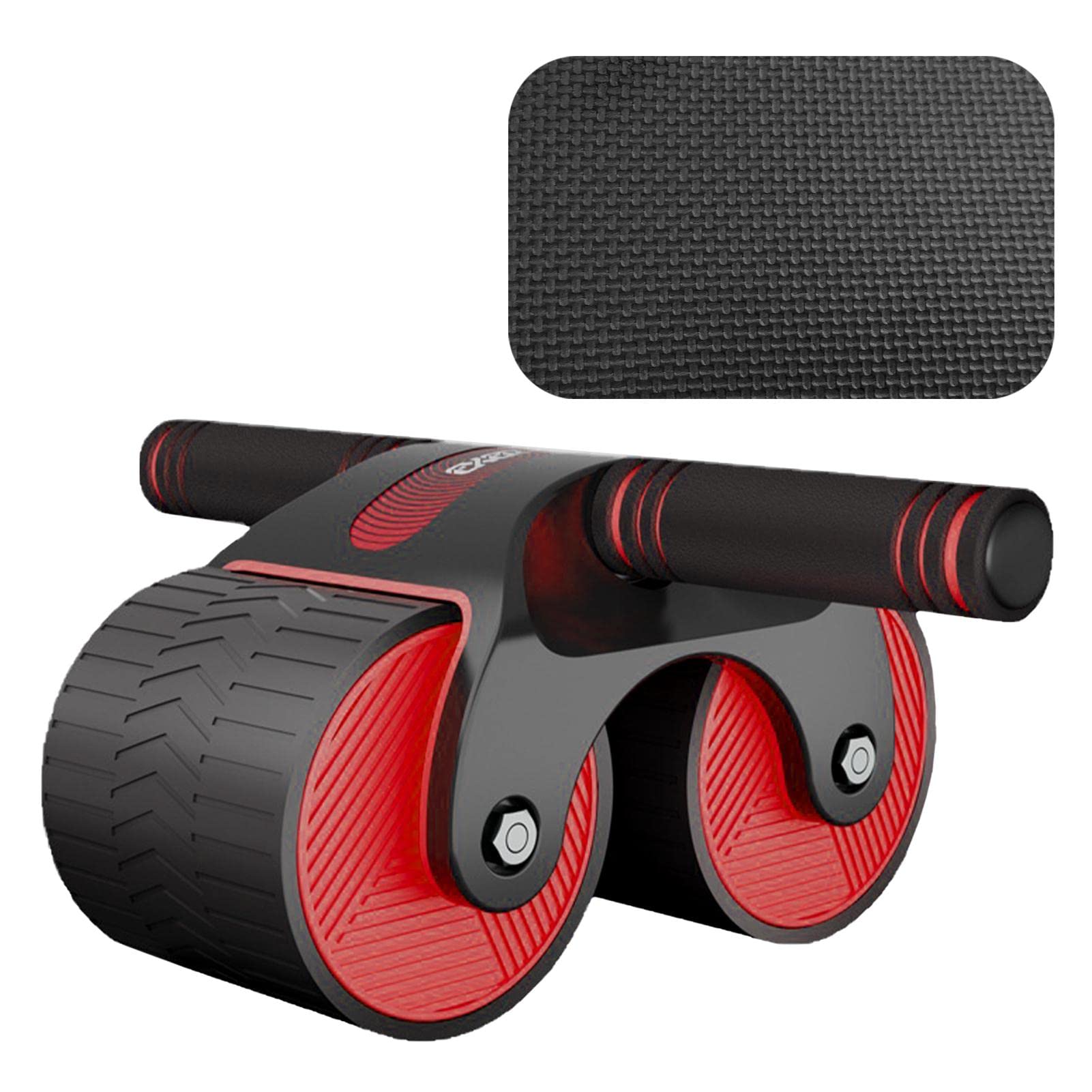 Ab Wheel Roller with Elbow Support, Automatic Rebound Abdominal Wheel, 2024 New Ab Roller Wheel for Abdominal Exercise Fitness, Springback Wheels Roller