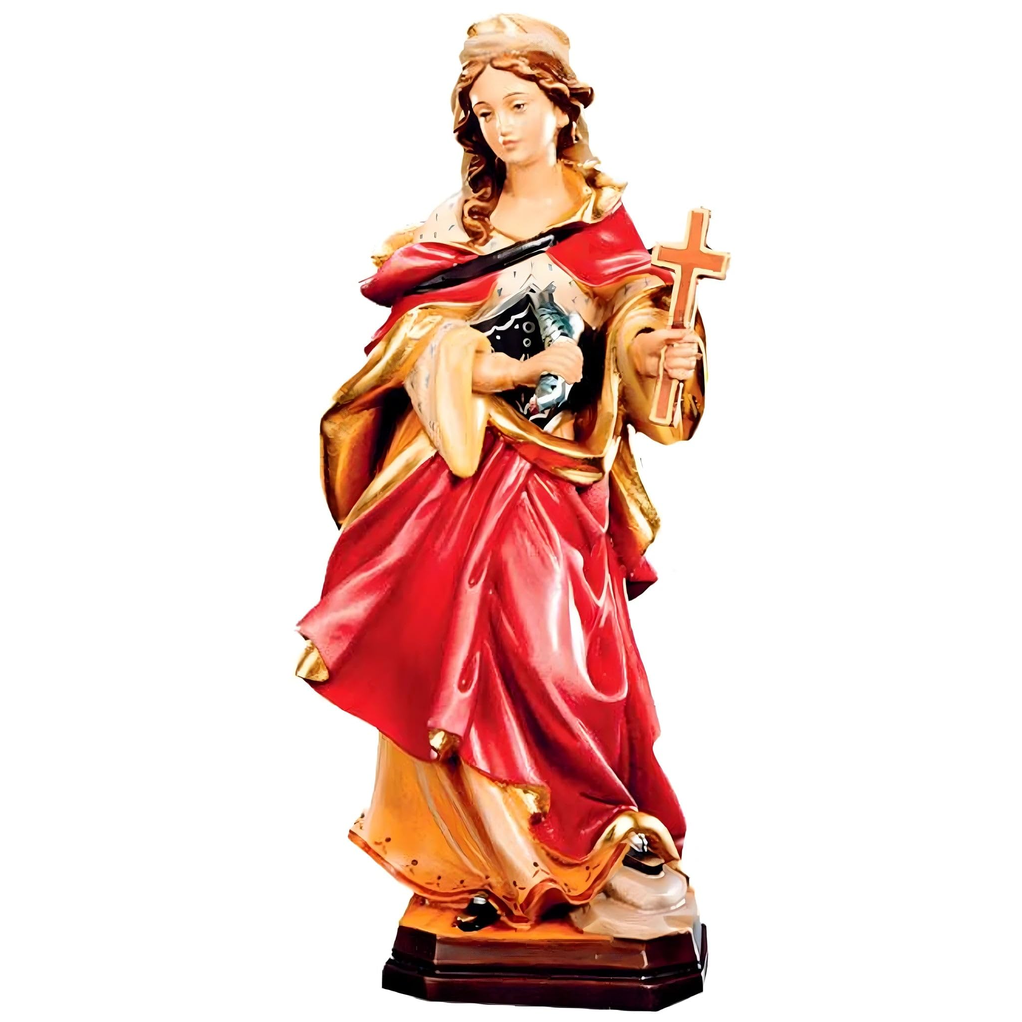 Figurine de crèche Sainte Marguerite, le cadeau idéal pour baptême ou communion