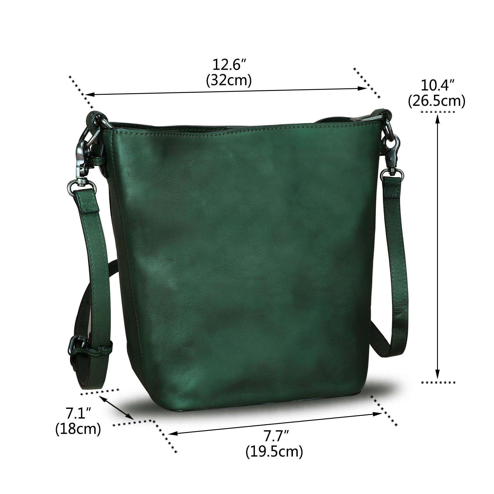 Borsa a tracolla del cuoio genuino Borse per le Donne Top Handle Satchel Borse Signora Crossbody Spalla Tote Borse