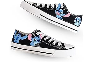 Zapatos De Stitch Para Niña: Calzado Casual Y Versátil Para Mujer Y Niñas