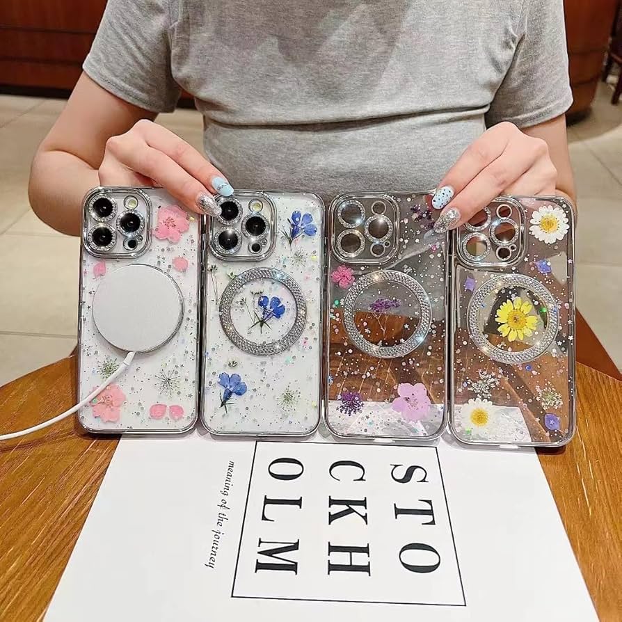 Amazon.co.jp: 【DBWYPY】手作り 押し花 キラキラ クリア