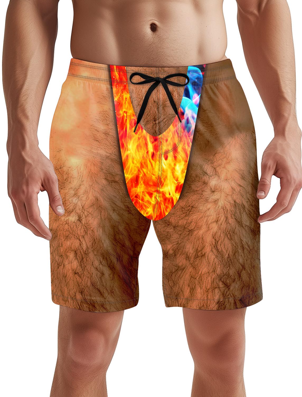 TUONROAD Badehose für Herren Lustig Bier 3D Bunt Badeshorts Schnelltrocknend Kurze Hose Badehosen Männer Jungen mit Mesh Futter S-3XL