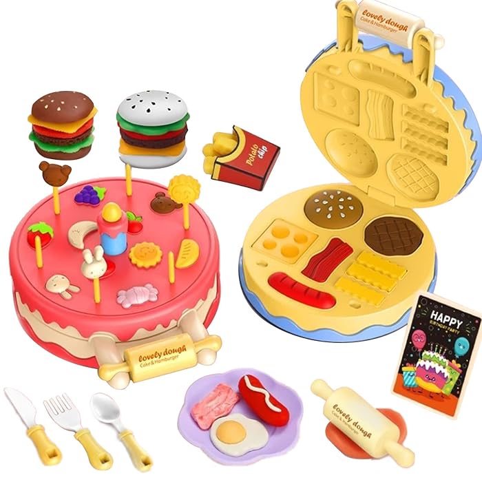 Buy Play Dough Set, Kitchen Creations NonToxic Modeling Compound