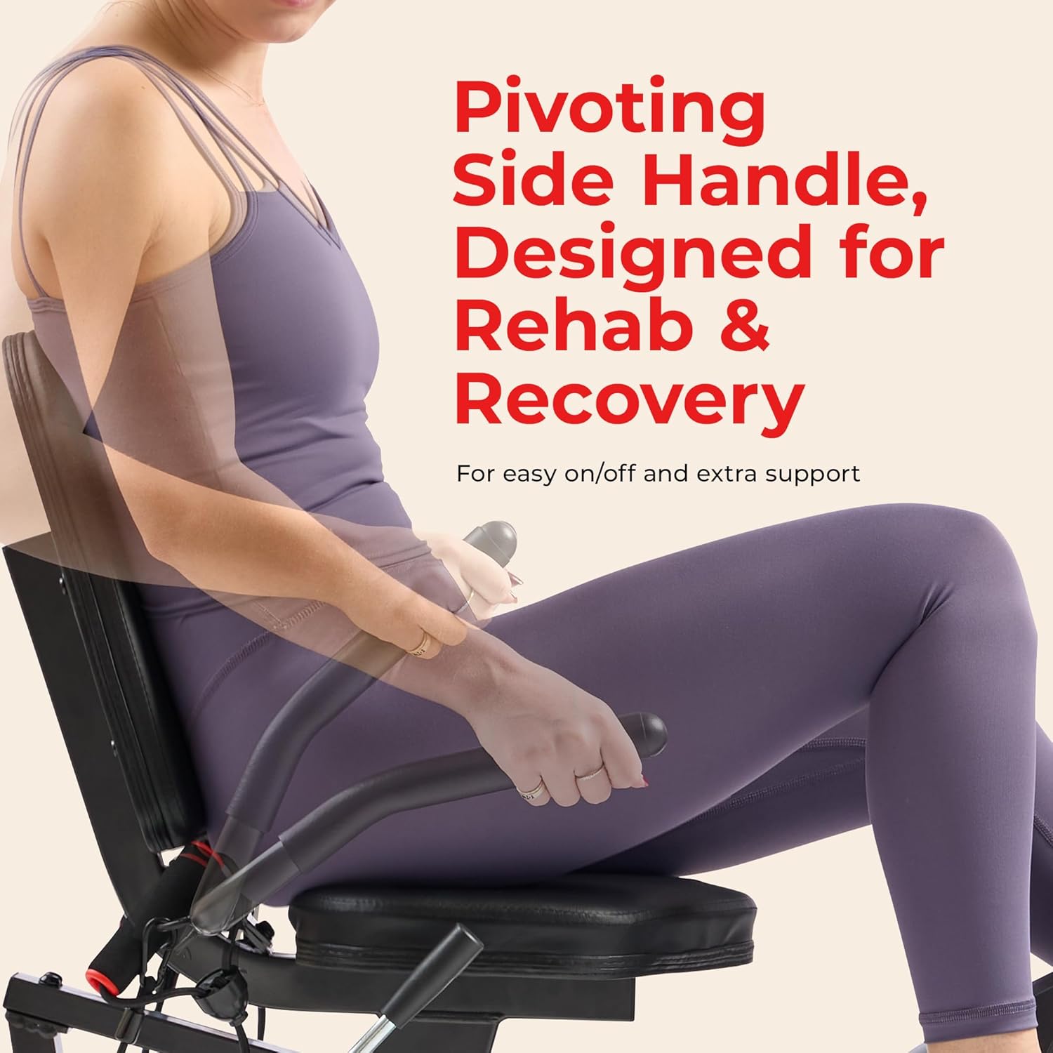 Sunny Health &Amp; Fitness Smart Heavy-Duty Recumbent Bike W/Wid...