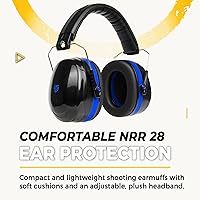 Vista 3 de TradeSmart High-Performance Earmuffs for Shooting Range & Shooting Eye Protection Glasses + Firearm Confidence Course