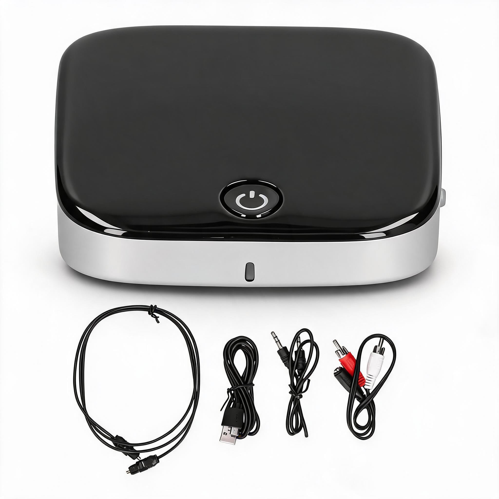 Ricevitore Trasmettitore Bluetooth 5.0, Adattatore Ottico Toslink 3.5 mm per TV, Cuffie, Bassa Latenza