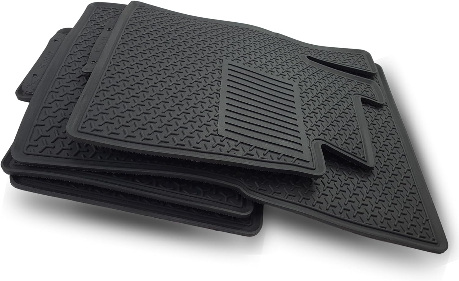 for Mercedes Benz G Class Wagon 1990-2018 Floor Mats G320 G500 G550 G63AMG All Weather Rubber Set Black Anti-Slip