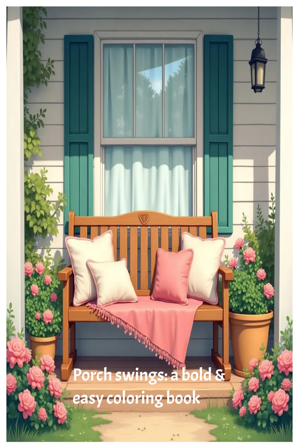 Porch Swings: A Bold & Easy Coloring Book