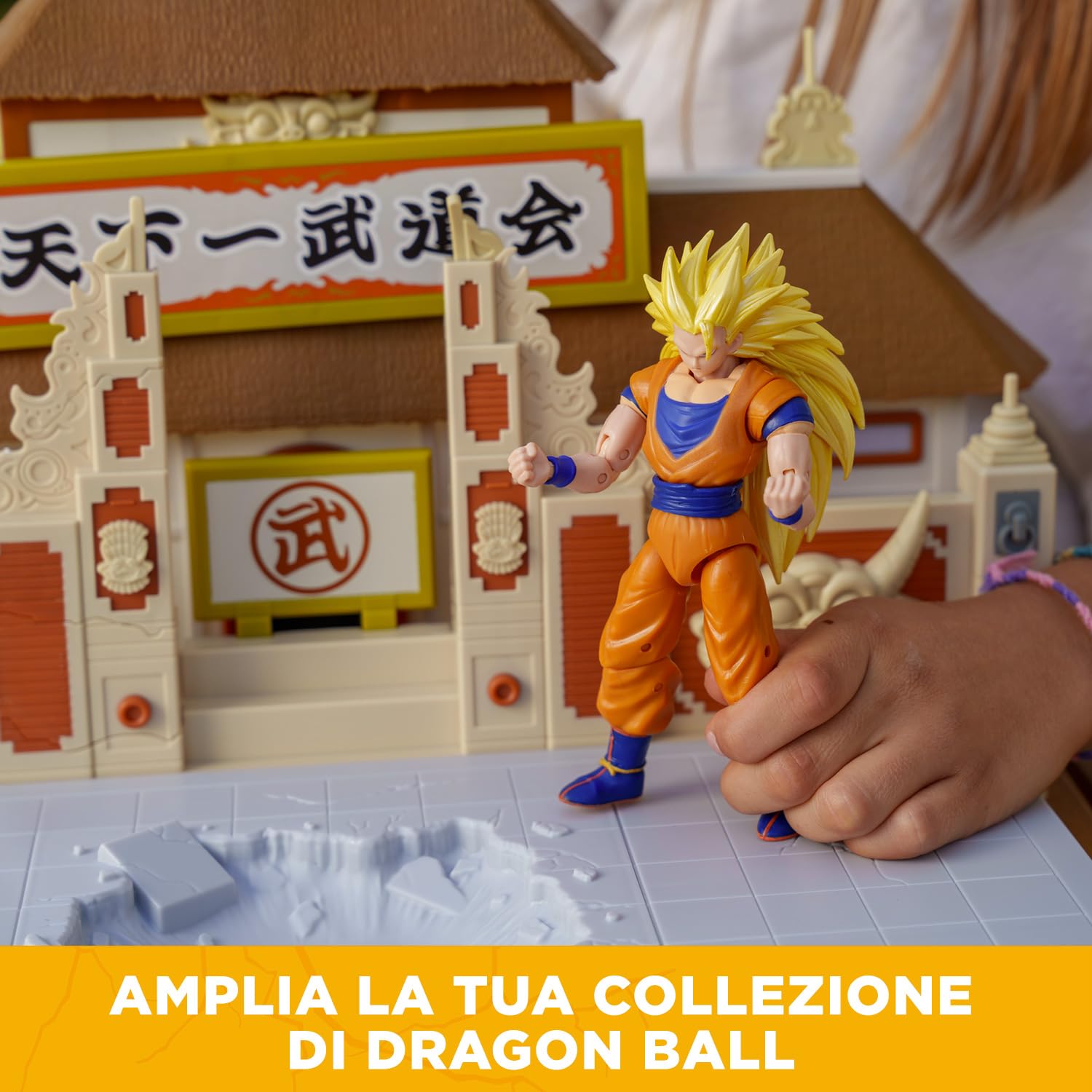 Dragon Ball Super Bandai Figurina Dragon Stars 17 cm - Super Saiyan 3 Goku - Licenza ufficiale Dragon Ball - Figurina articolata Super Saiyan 3 Goku - Giocattolo per bambini 4 anni e + - 36184J
