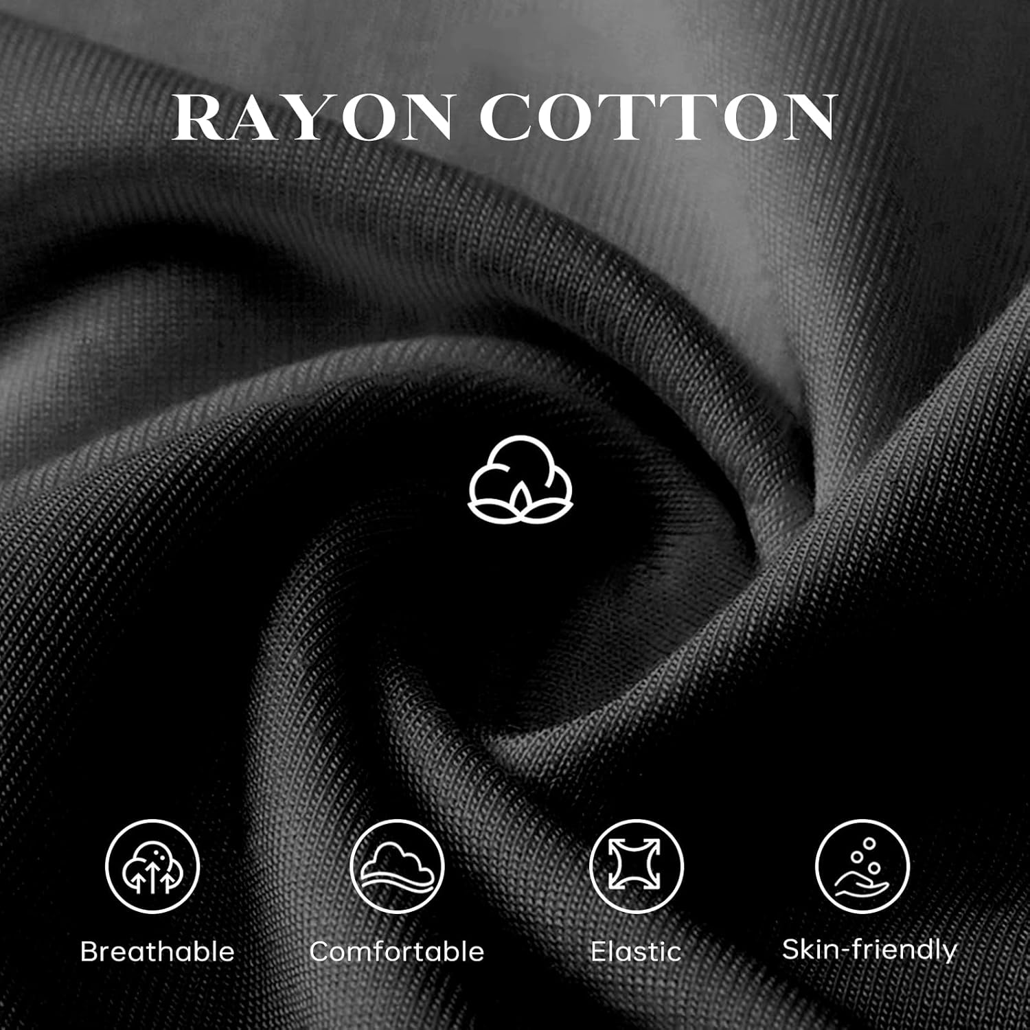 2 Pieces Chemo Headwear for Women, Soft Cancer Headwear Elastic Cancer Hat for Hair... - Image 2