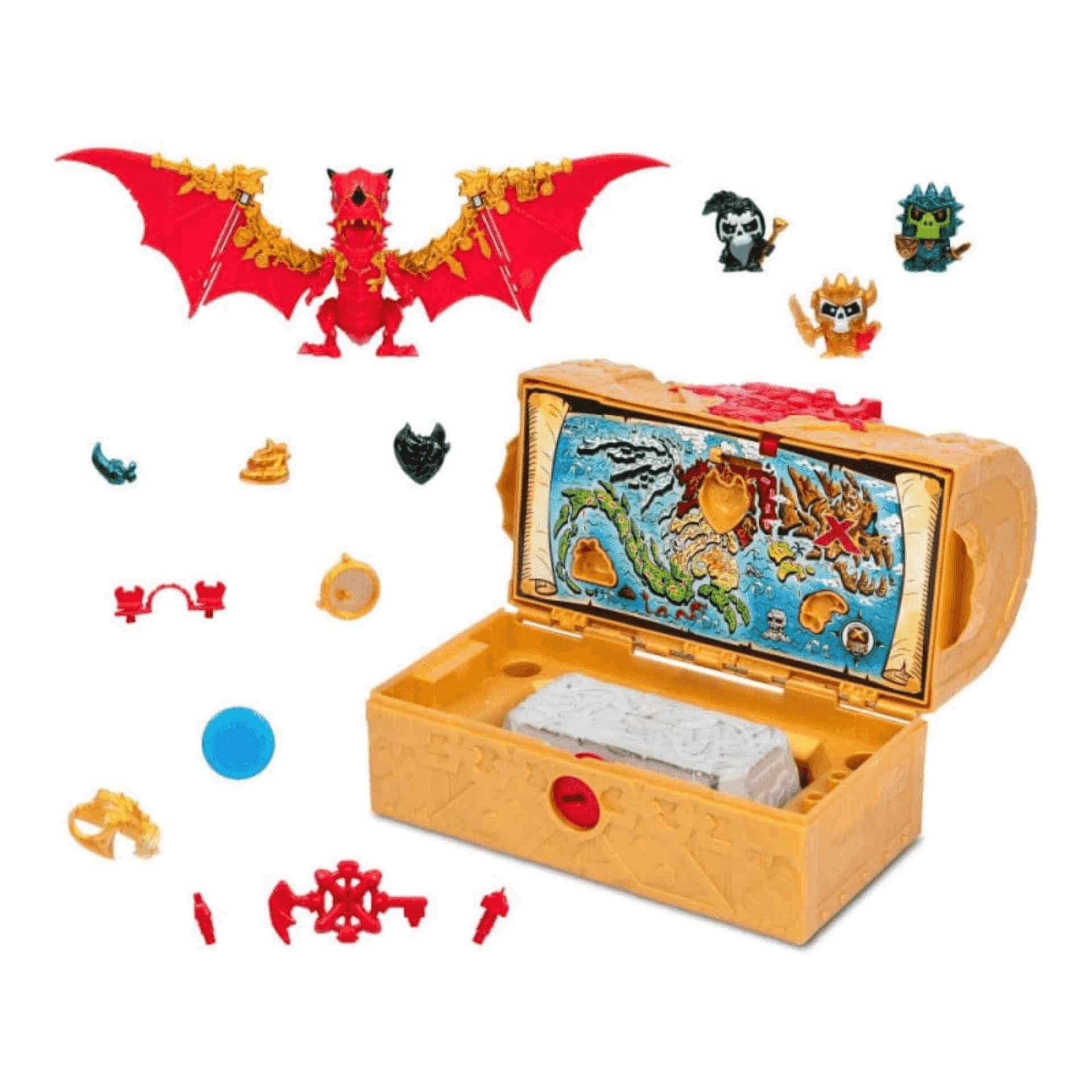 Treasure X Figura Cofre del Dragón