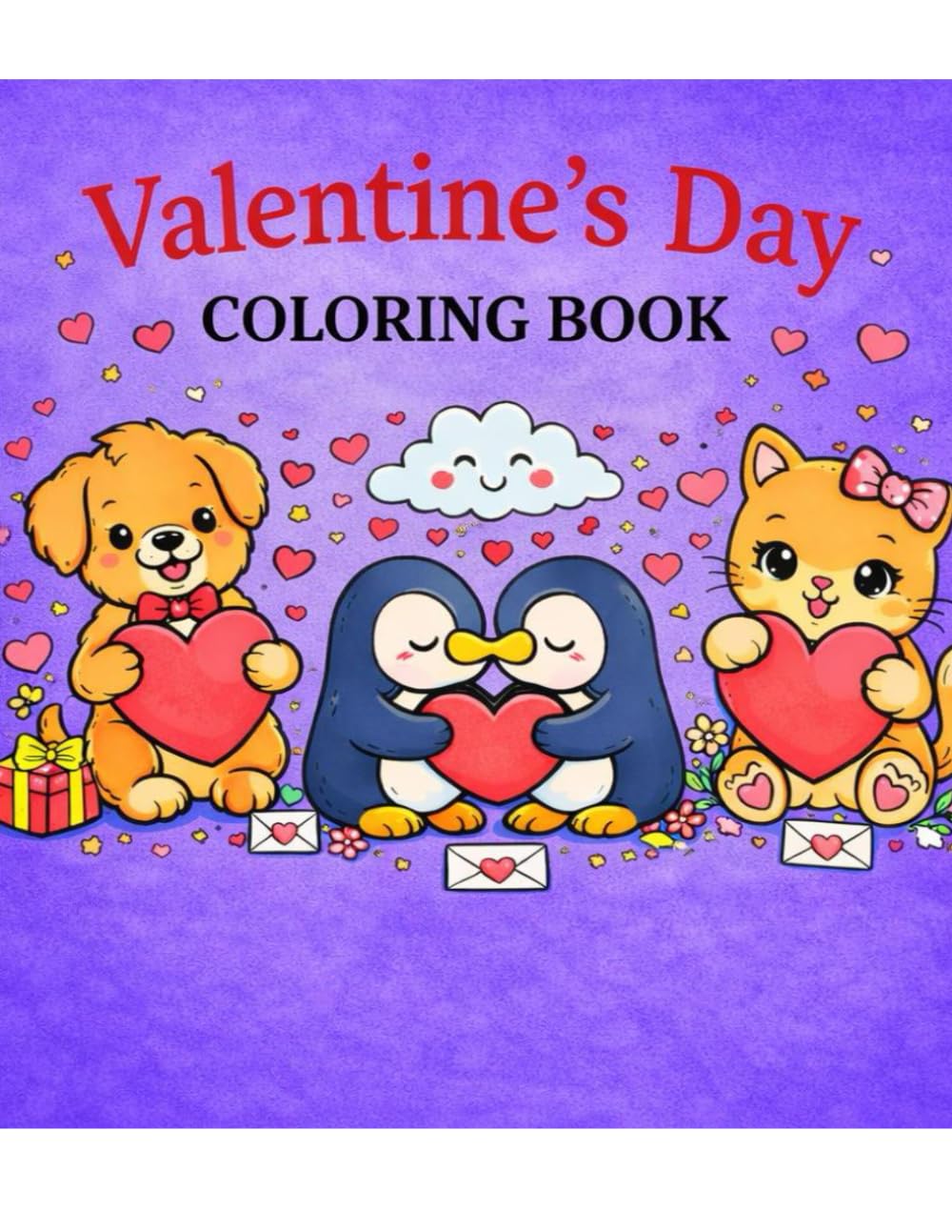Valentine’s Day Coloring Book: Cute & Cozy Coloring Pages for Valentine’s Day
