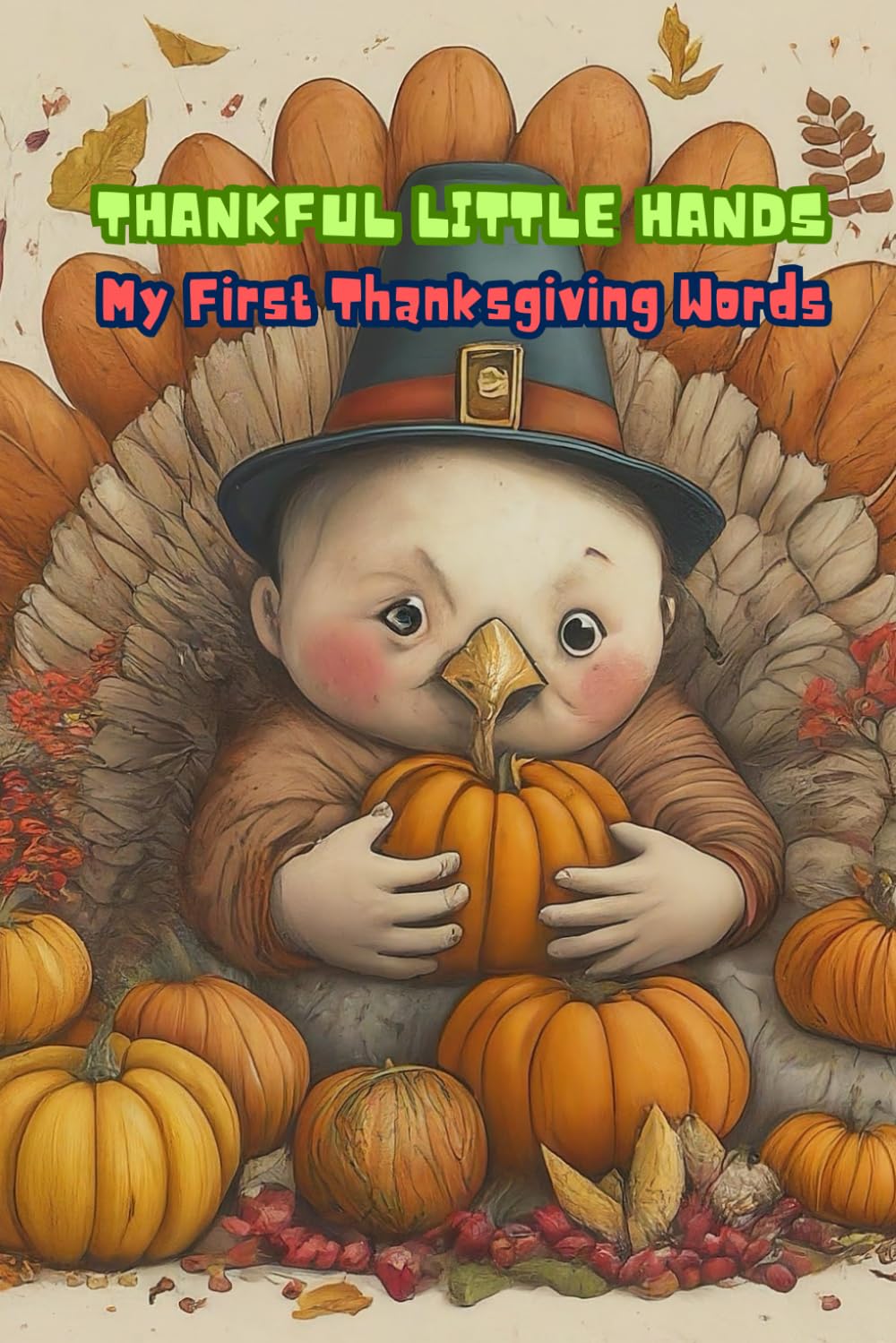 Thankful Little Hands: My First Thanksgiving Words.: Tiny Words for Tiny Hands to Share Thanksgiving Joy.
