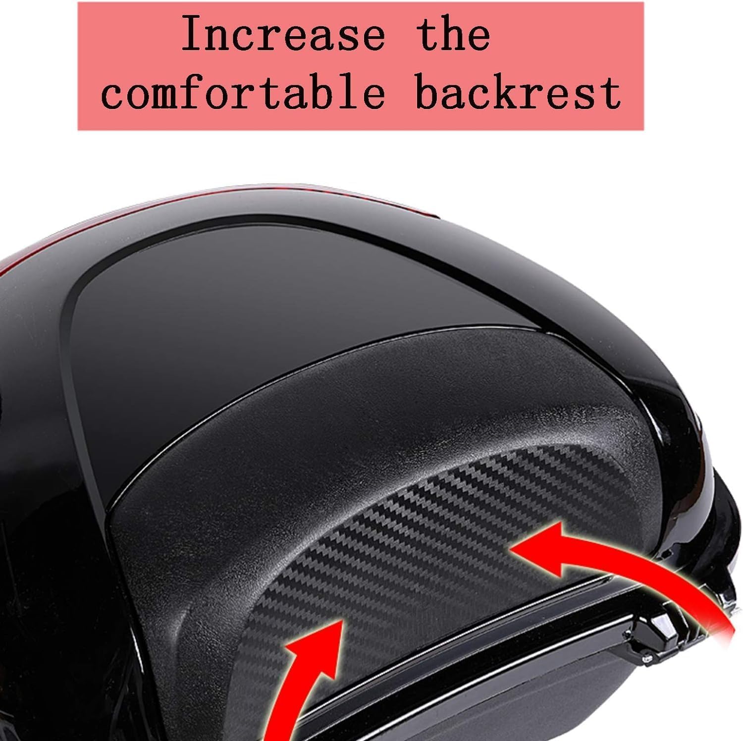 Boîte de rangement universelle pour casque et équipement de moto, scooter, cyclomoteur, quad