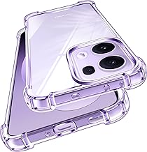 ivoler Never Yellowing Clear Case for Oppo Reno 13 Pro 5G with Shockproof Protective Corners, Military Standard, Shockproof, Scratch-Resistant, Transparent Protective Mobile Phone Case