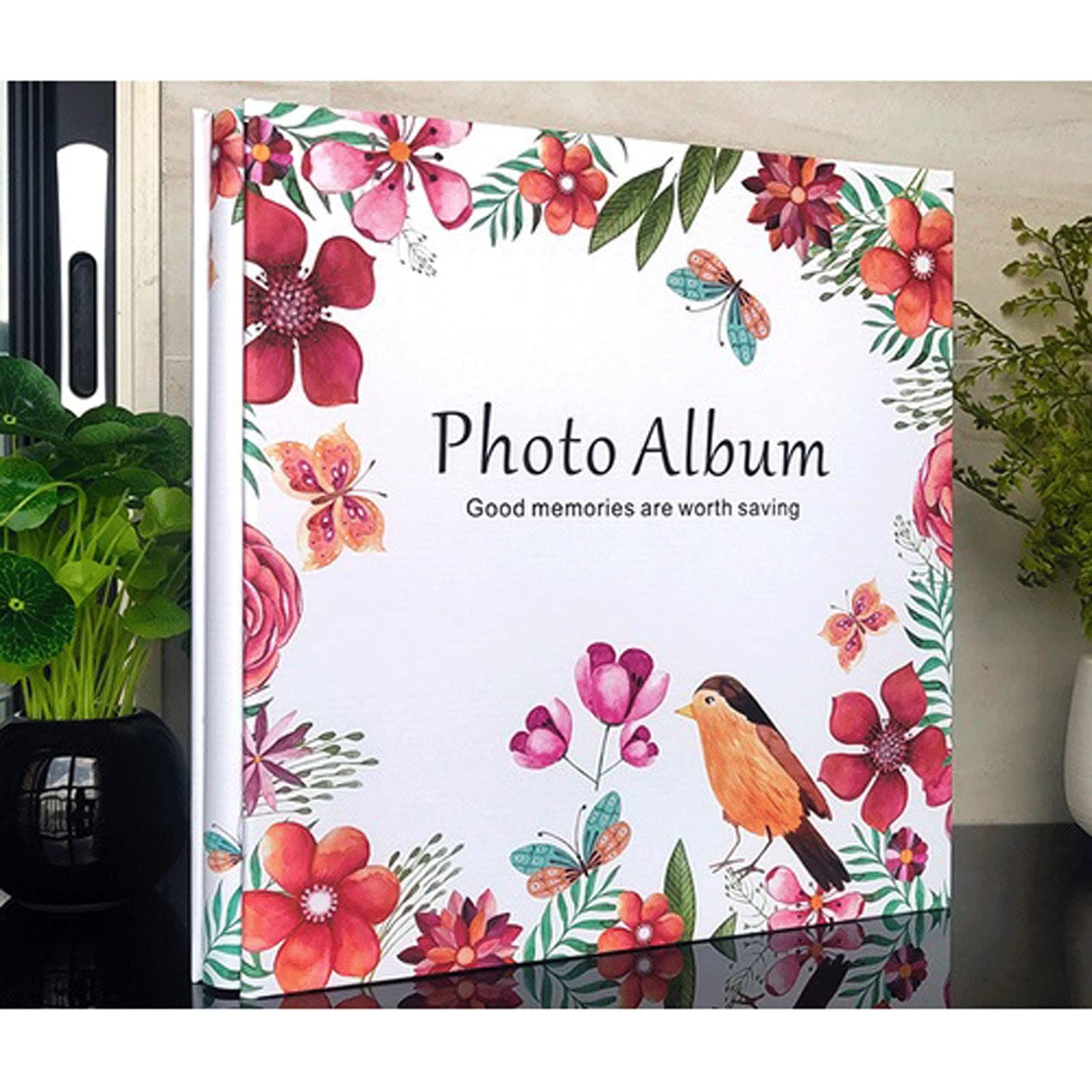 caihuashopping Album fotograficzny kreatywny Scrapbook Album dziecięcy Pomysł na prezent 6 cali Wkładka Album fotograficzny 500 zdjęć Wielkość Album kolekcjonerski Album fotograficzny (kolor: Styl 8)