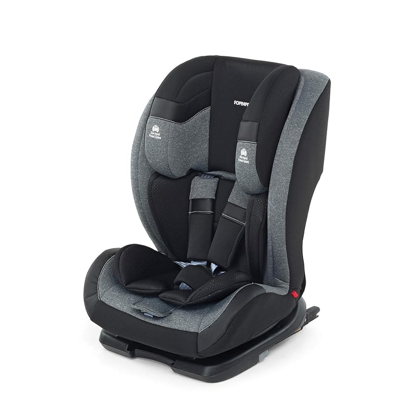 Immagine del prodotto Foppapedretti Re-Klino Fix Seggiolino Auto IsoFix, Gruppo 1/2/3 (9-36 Kg), per Bambini da 9 Mesi A 12 Anni circa, Nero